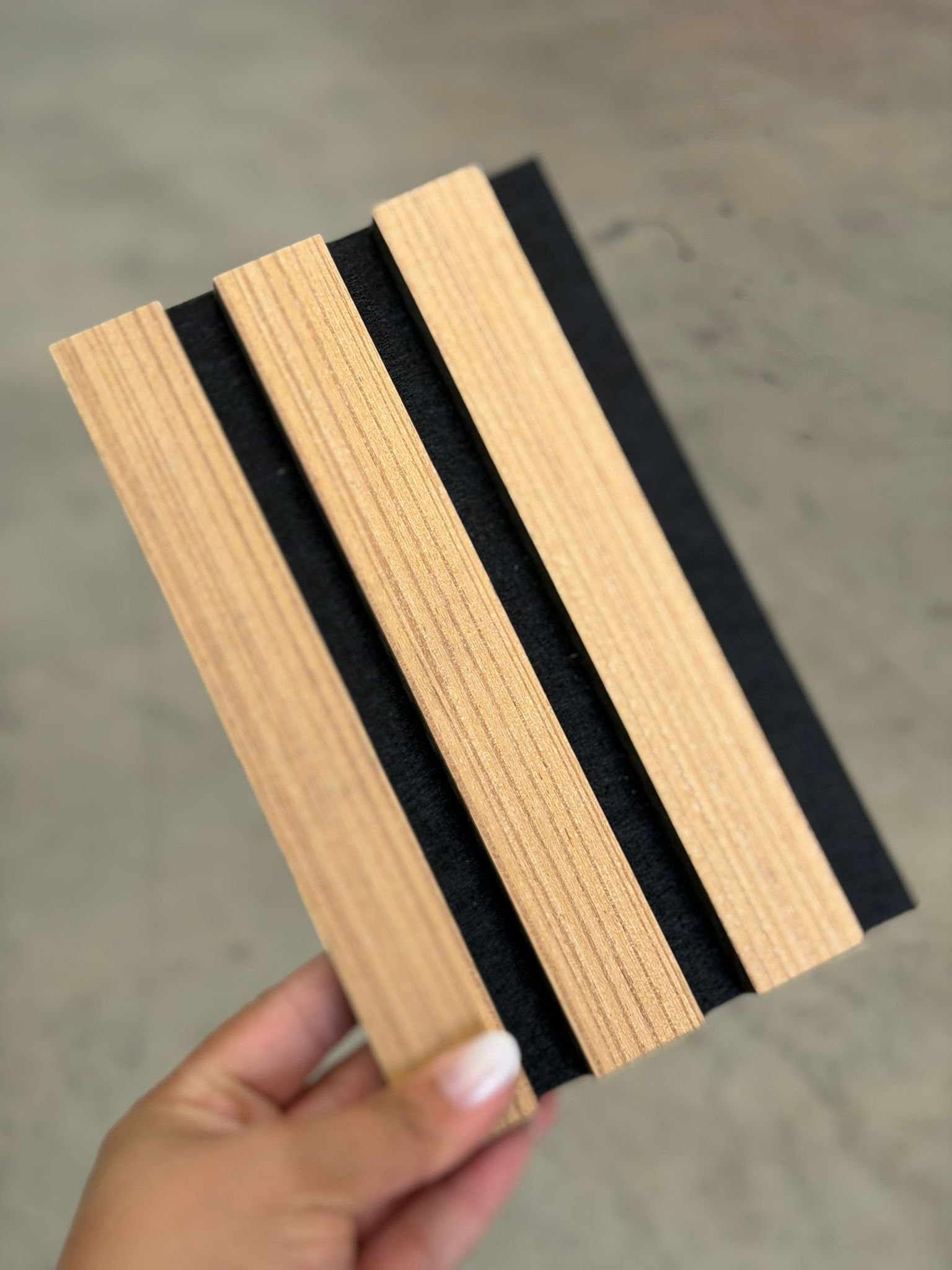 Acoustic Slat Wood Panels – Sound Absorption (2.7m) photo 3