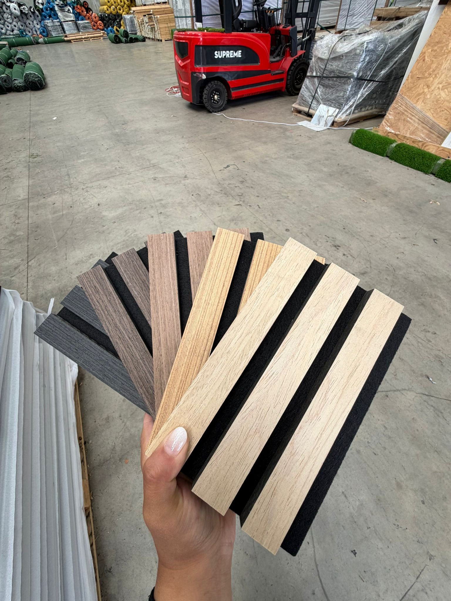 Acoustic Slat Wood Panels – Sound Absorption (2.7m) photo 2