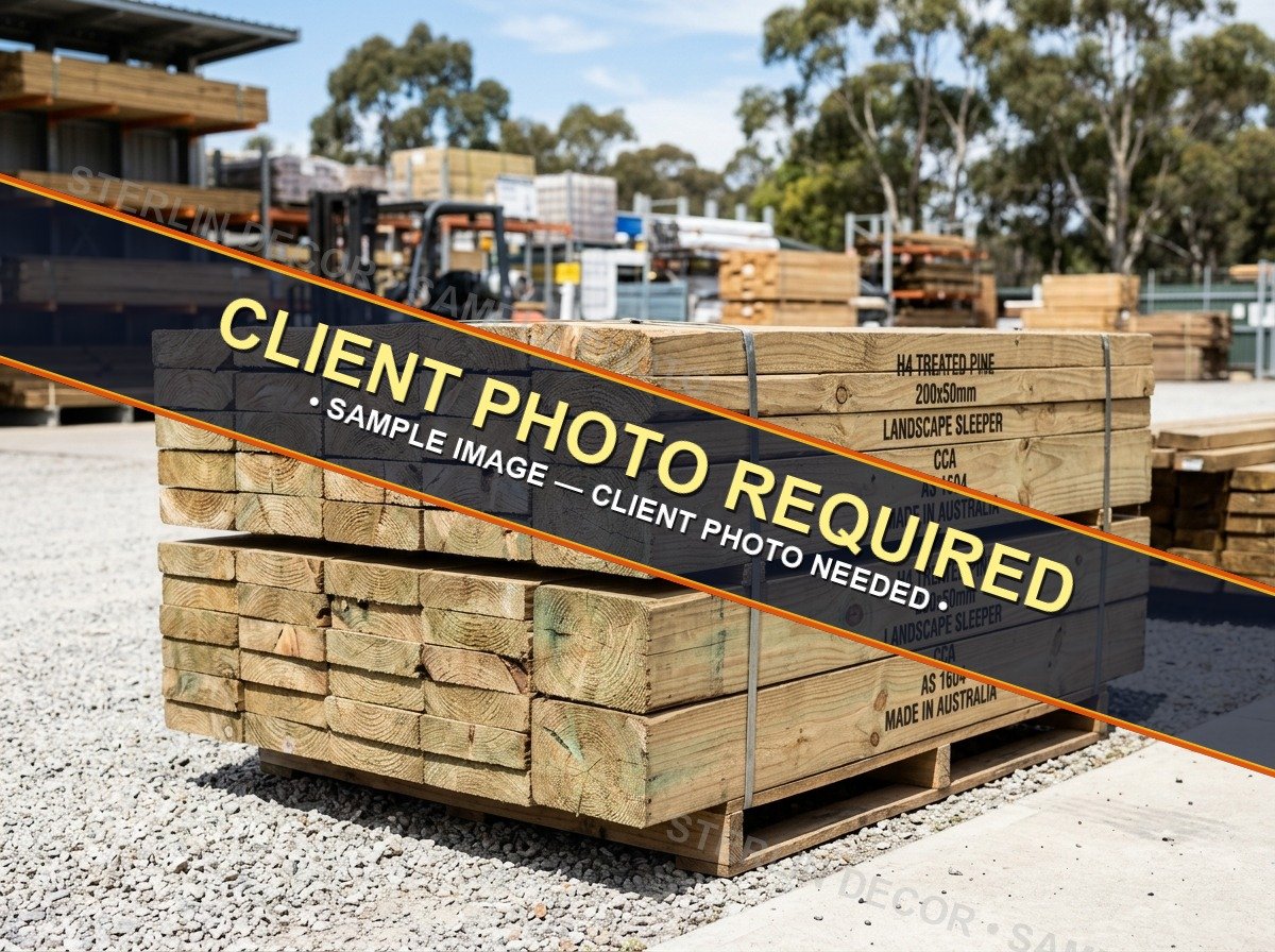 H4 Treated Pine Garden Sleepers (200x50mm)